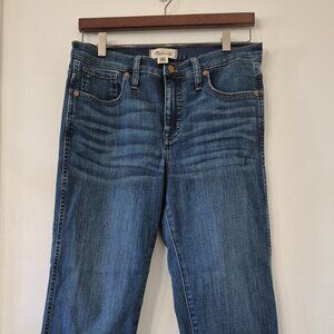 Madewell Mid-Rise Stovepipe 29 Straight Stretch Classic Minimalist Scandi Clean